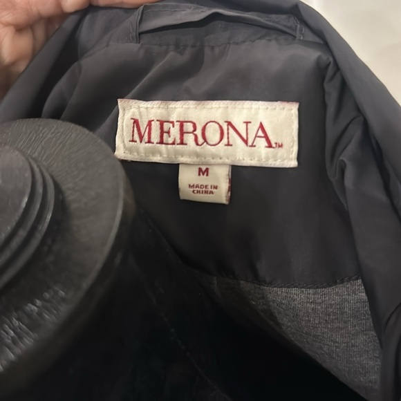 Merdona Black Raincoat Rainjacket‎ size medium - Picture 10 of 10